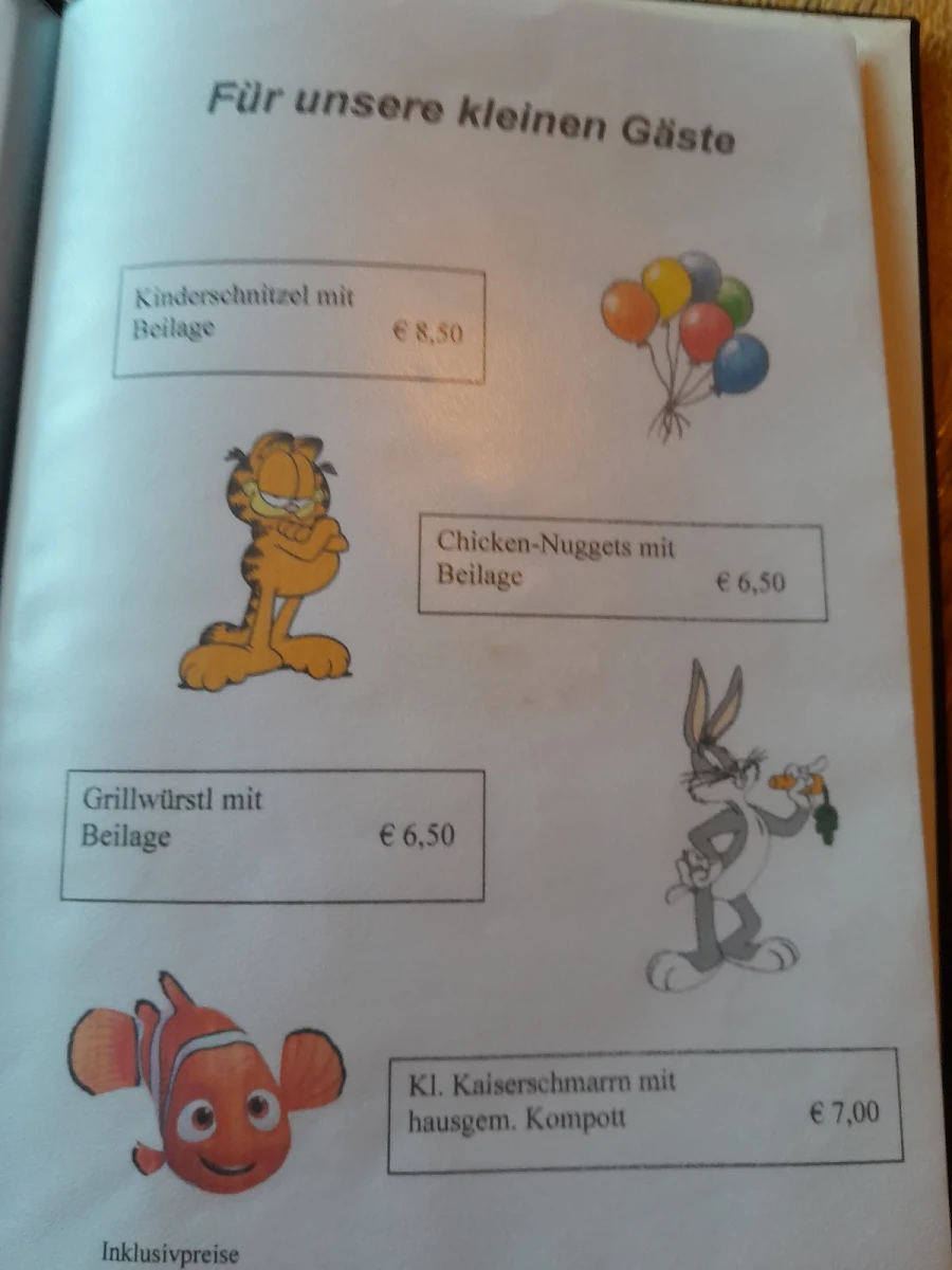 Speisekarte photo 3