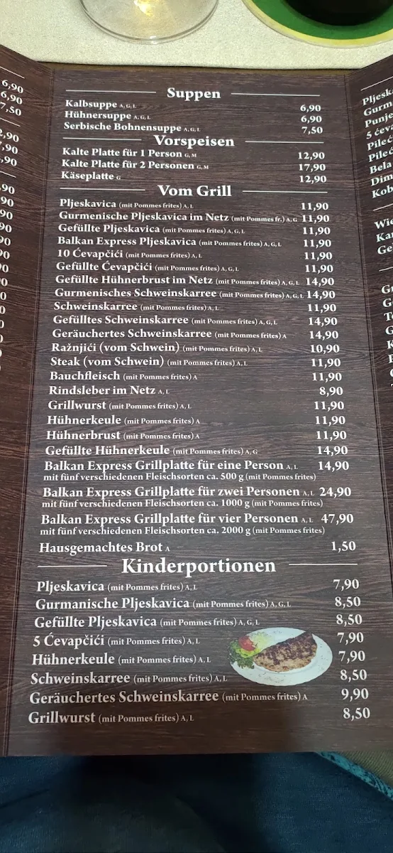 Speisekarte photo 7