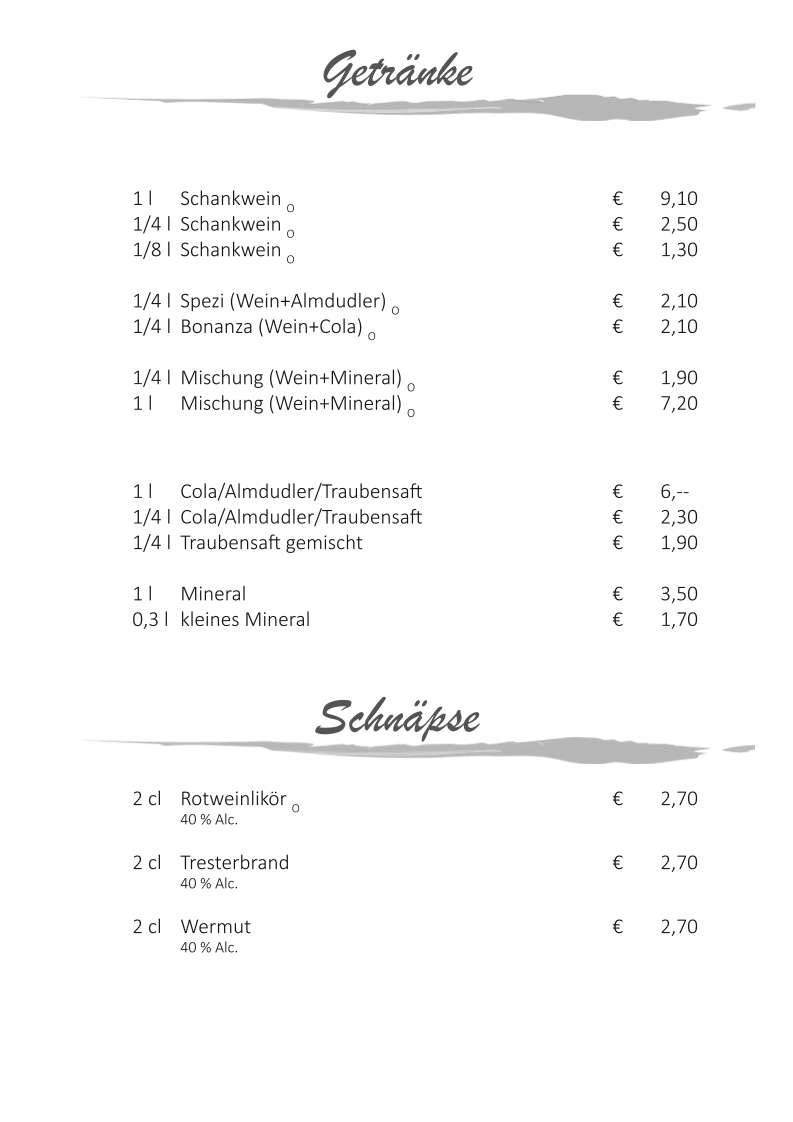 Speisekarte photo 6