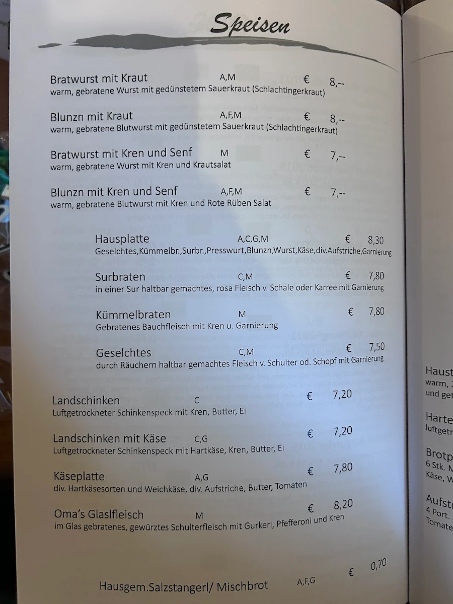 Speisekarte photo 8