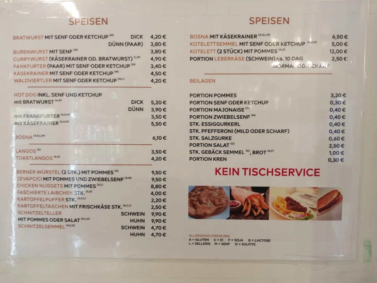 Speisekarte photo 1
