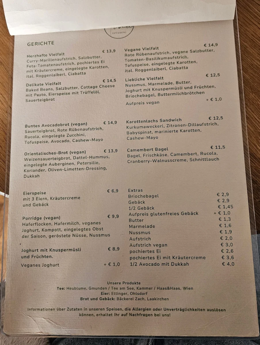 Speisekarte photo 1
