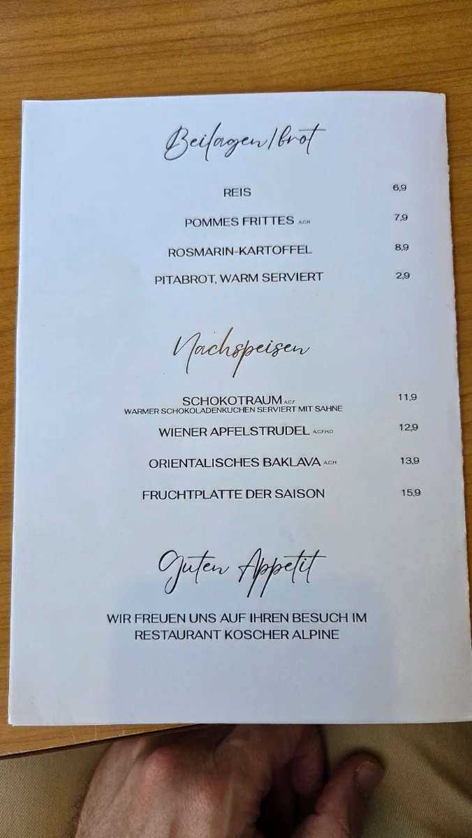 Speisekarte photo 1