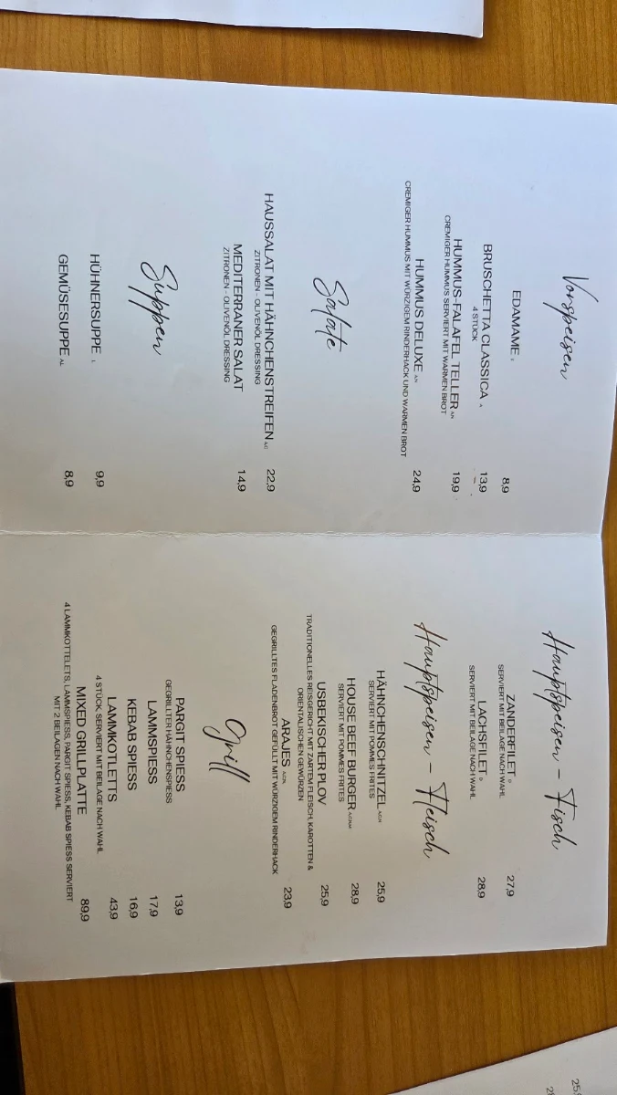 Speisekarte photo 3
