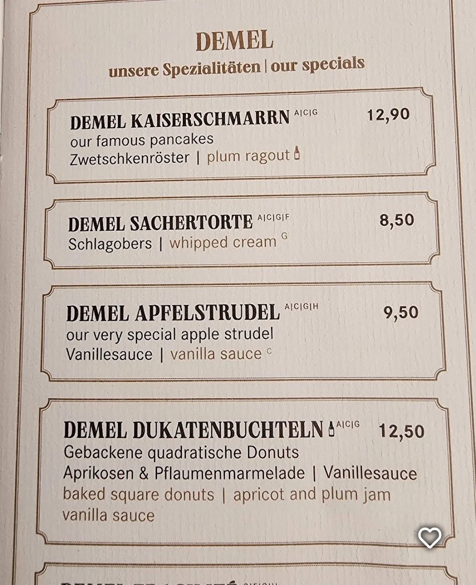 Speisekarte photo 1
