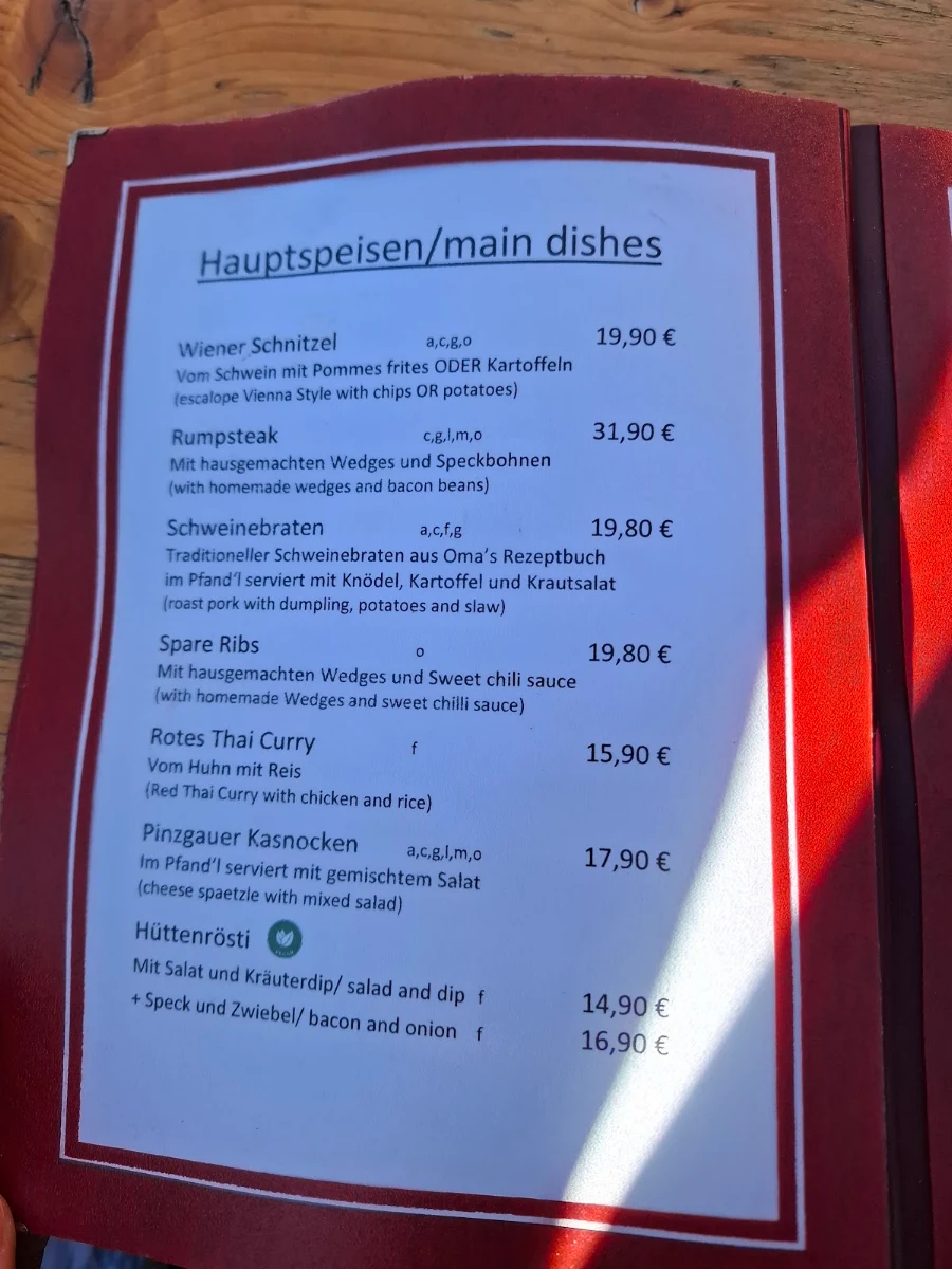 Speisekarte photo 3