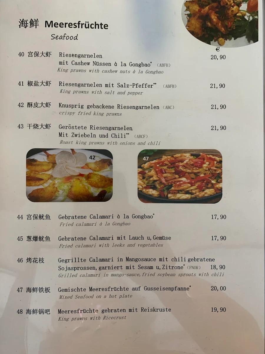 Speisekarte photo 2