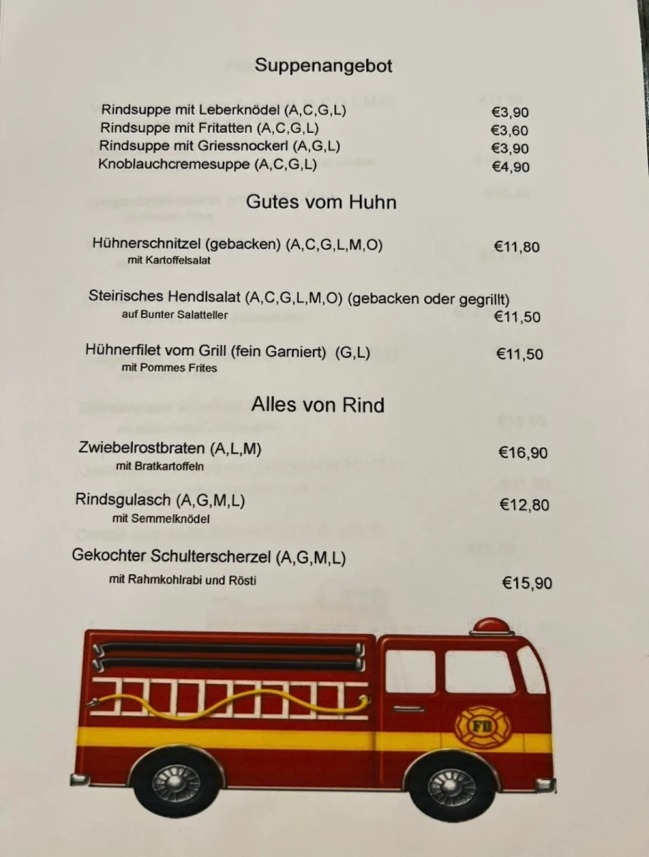 Speisekarte photo 2