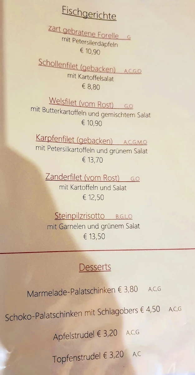 Speisekarte photo 3