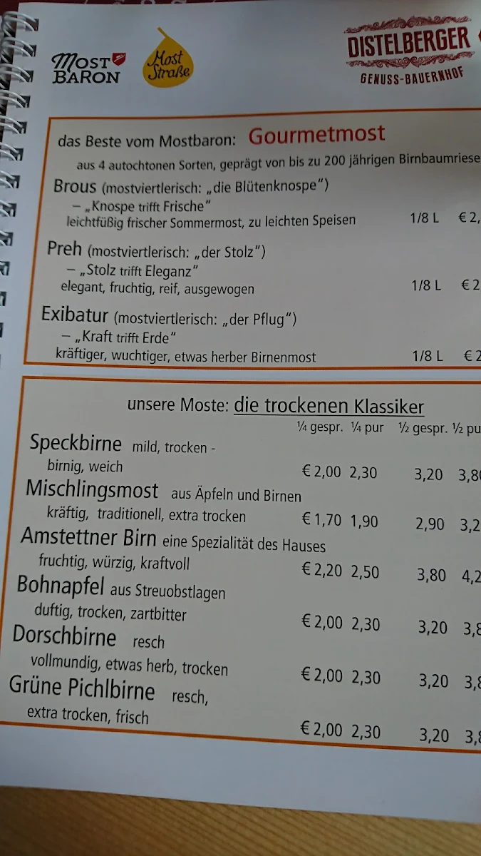 Speisekarte photo 2