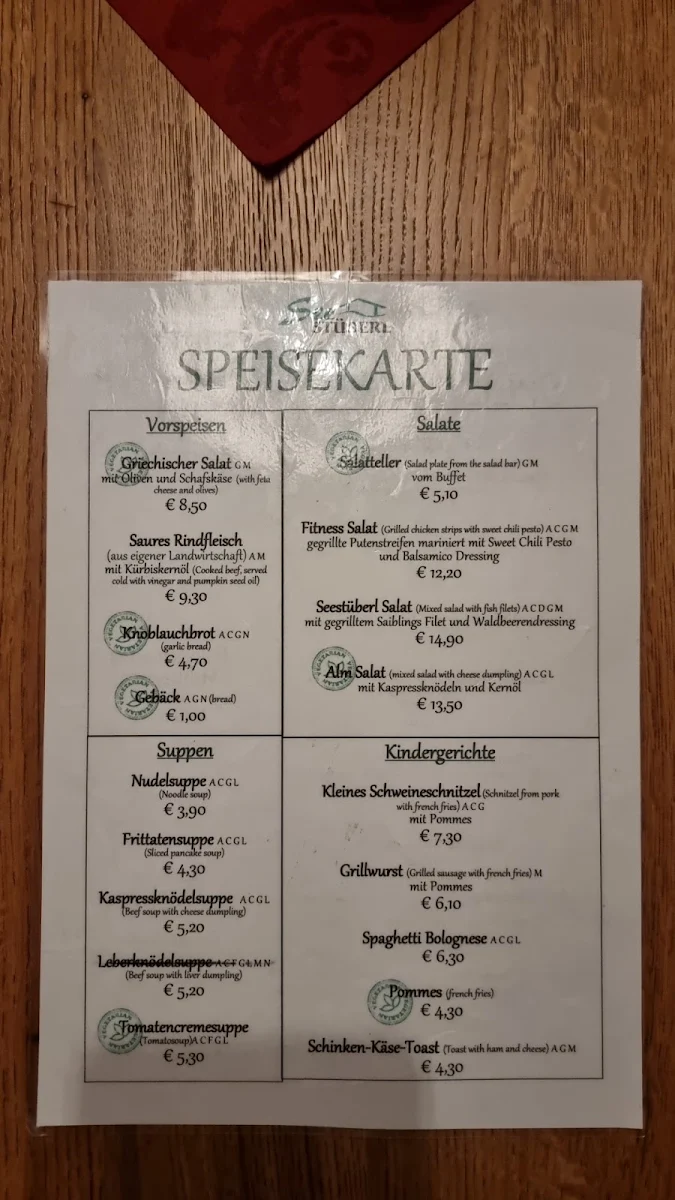Speisekarte photo 4