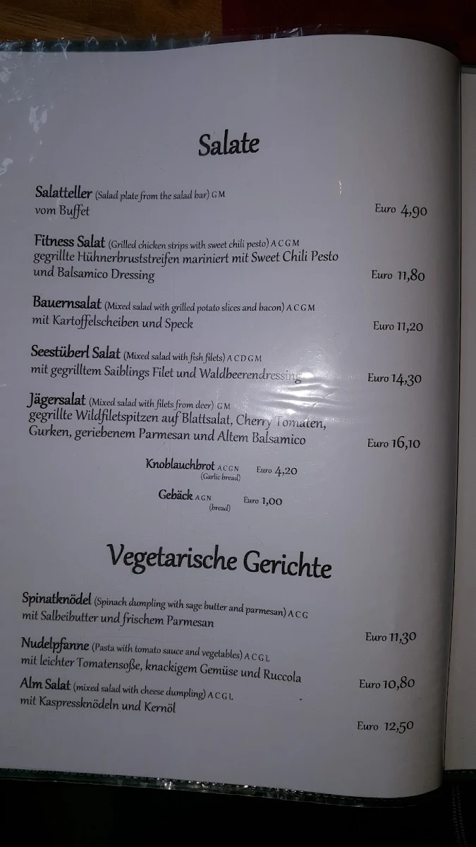 Speisekarte photo 6