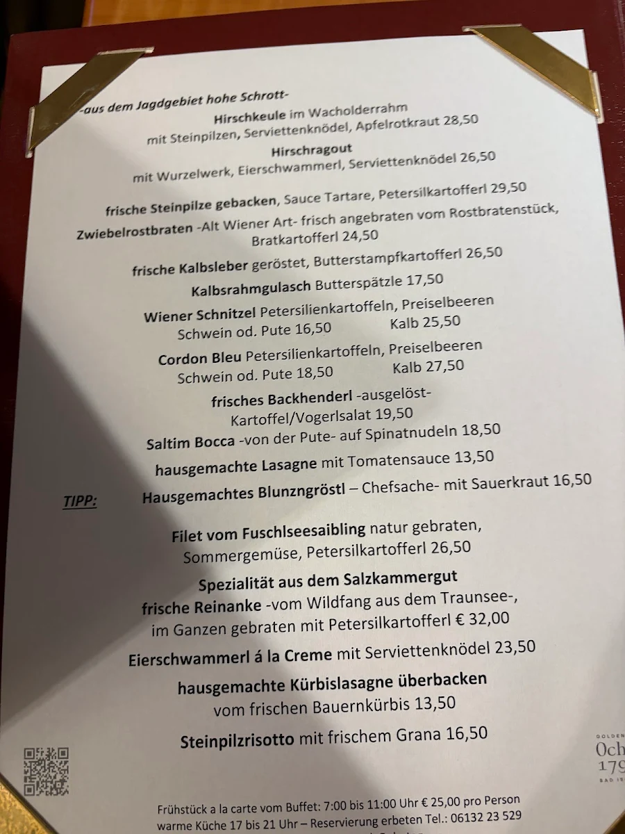 Speisekarte photo 1