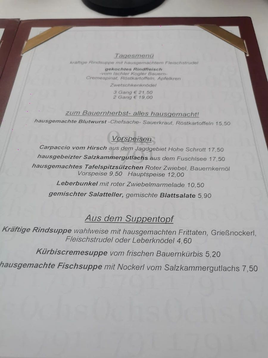Speisekarte photo 4