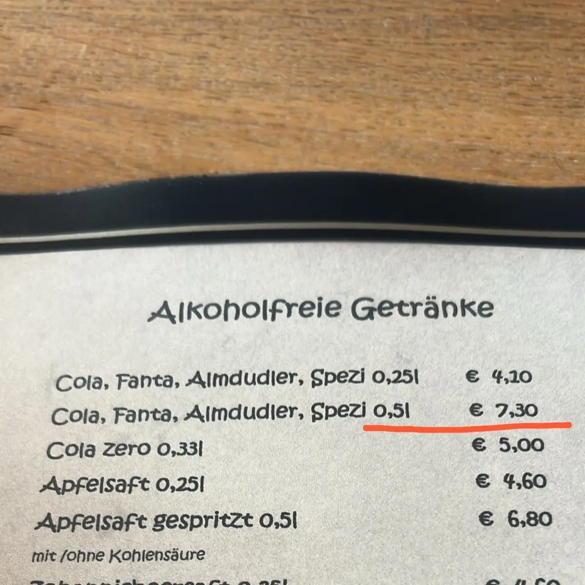 Speisekarte photo 1