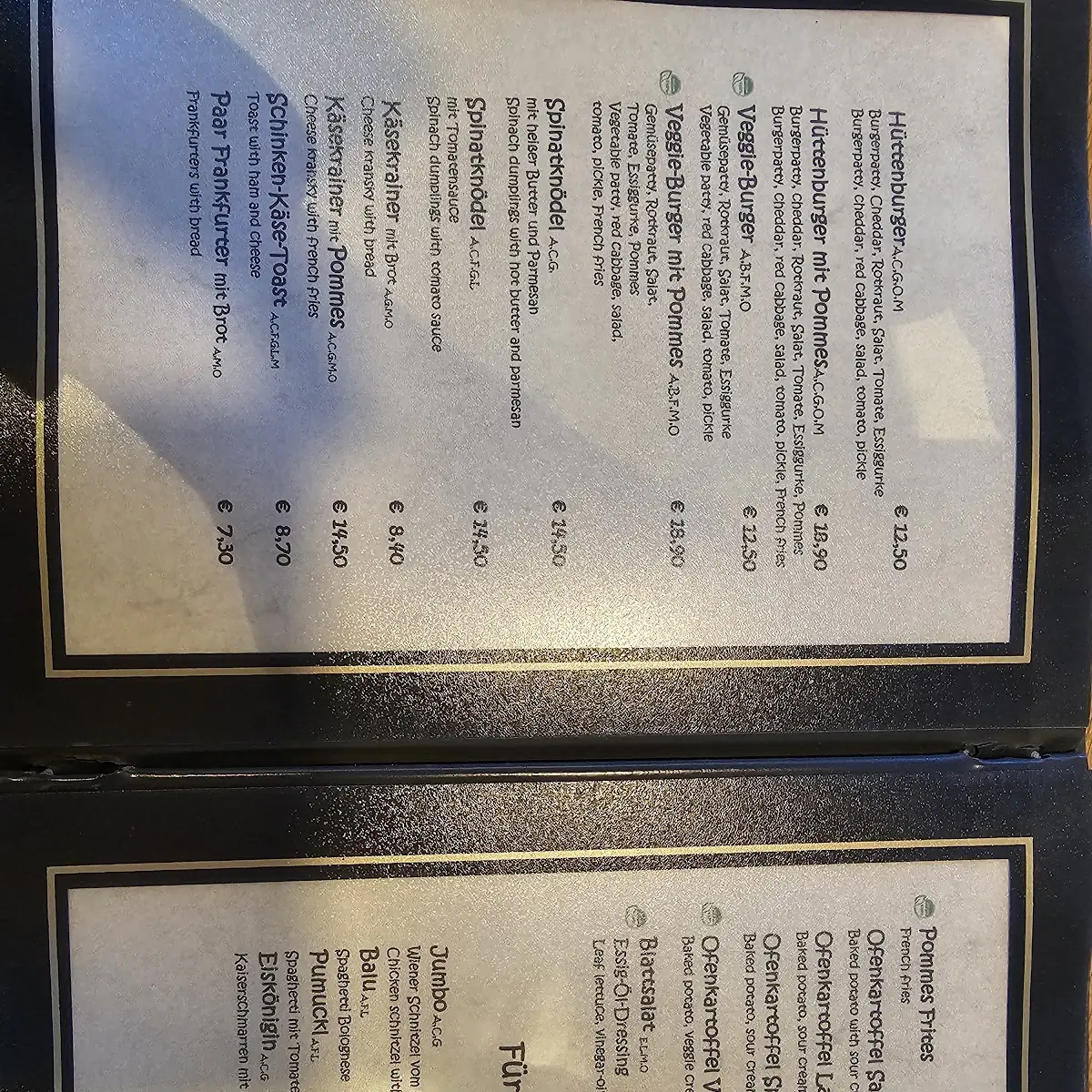 Speisekarte photo 9