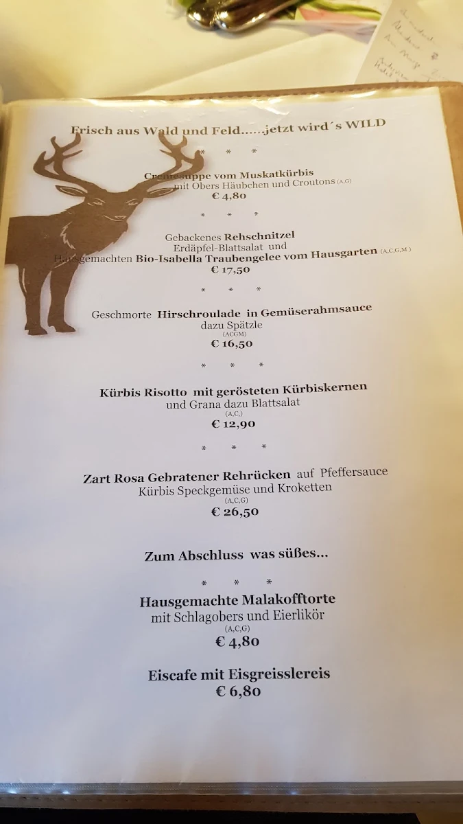 Speisekarte photo 1