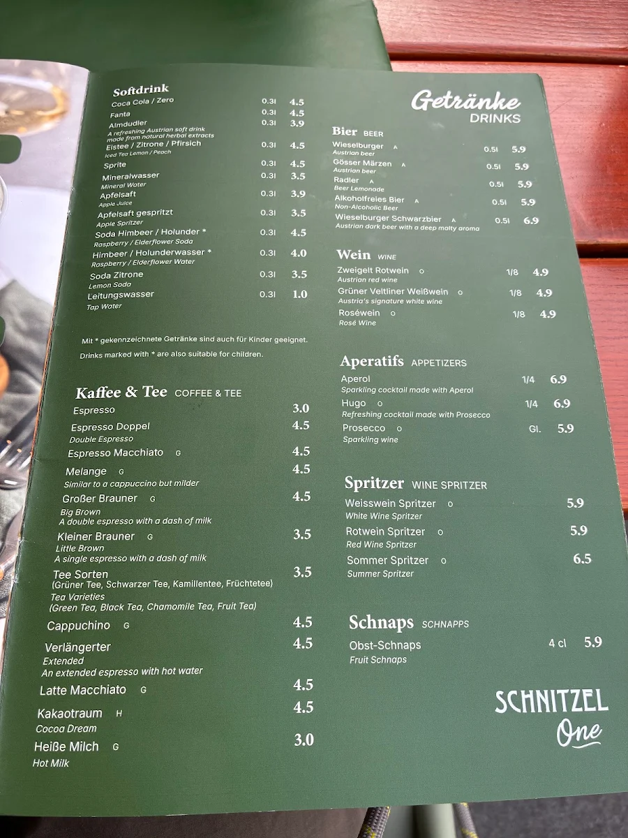 Speisekarte photo 1
