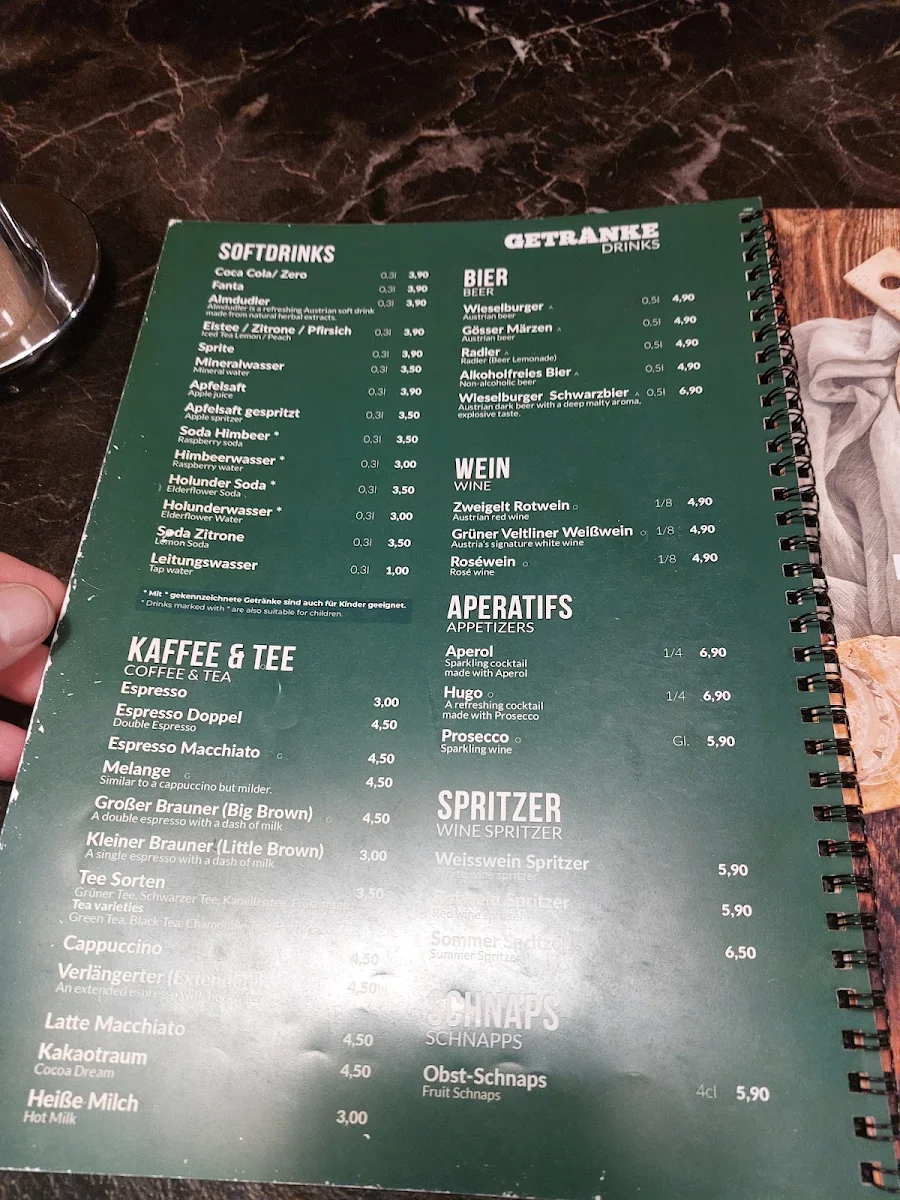 Speisekarte photo 2