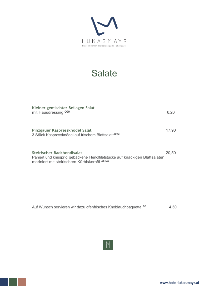 Speisekarte photo 2