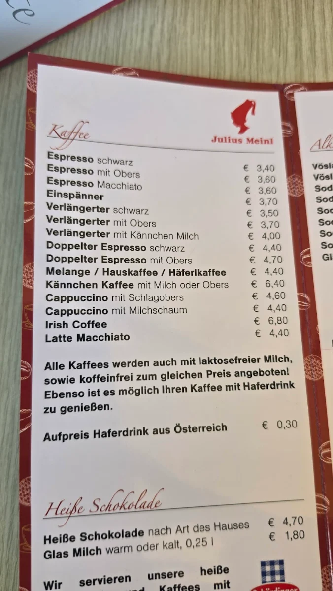 Speisekarte photo 5