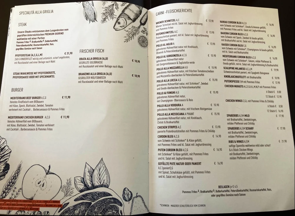 Speisekarte photo 6