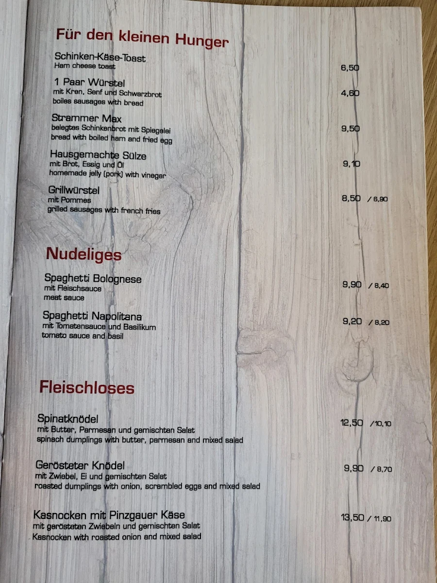 Speisekarte photo 3