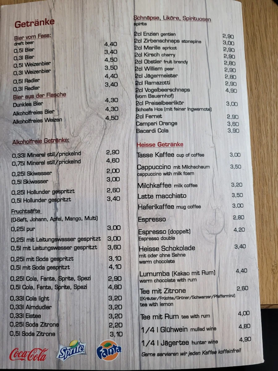Speisekarte photo 8