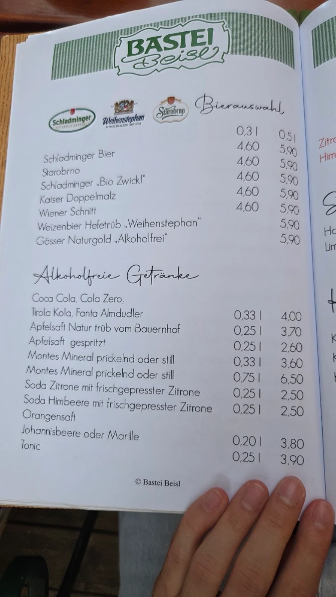 Speisekarte photo 1
