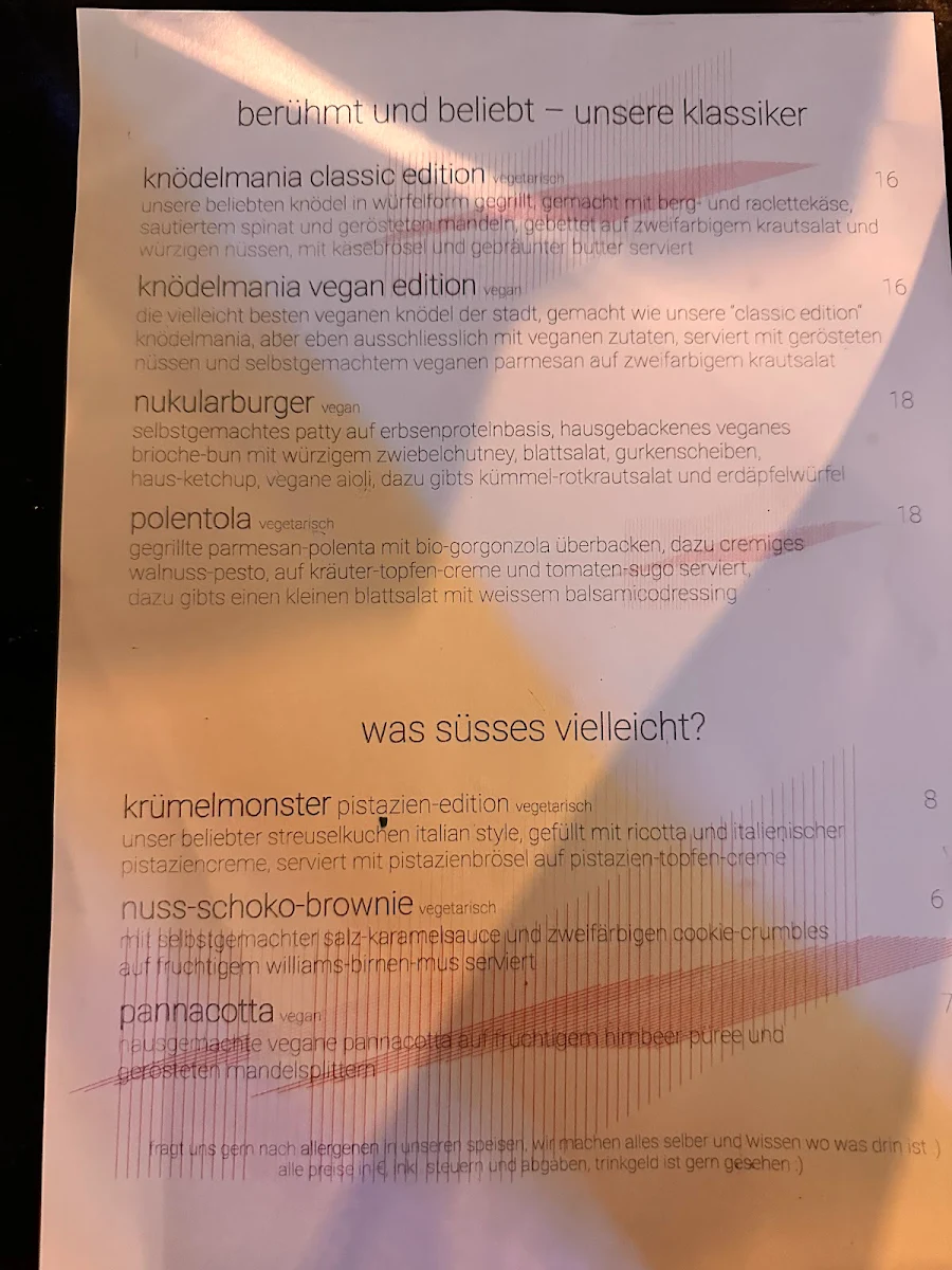 Speisekarte photo 6