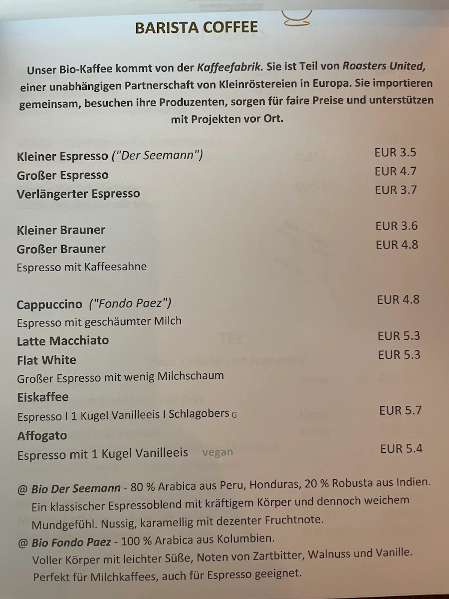 Speisekarte photo 1