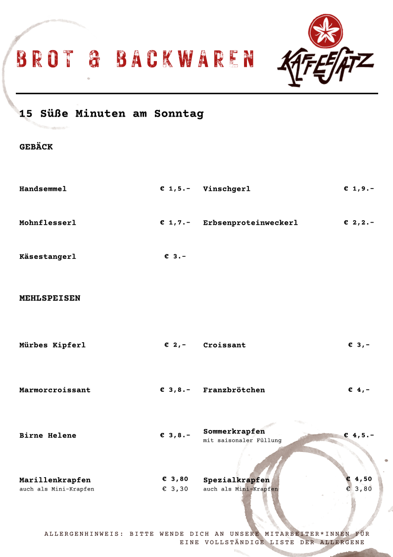 Speisekarte photo 9