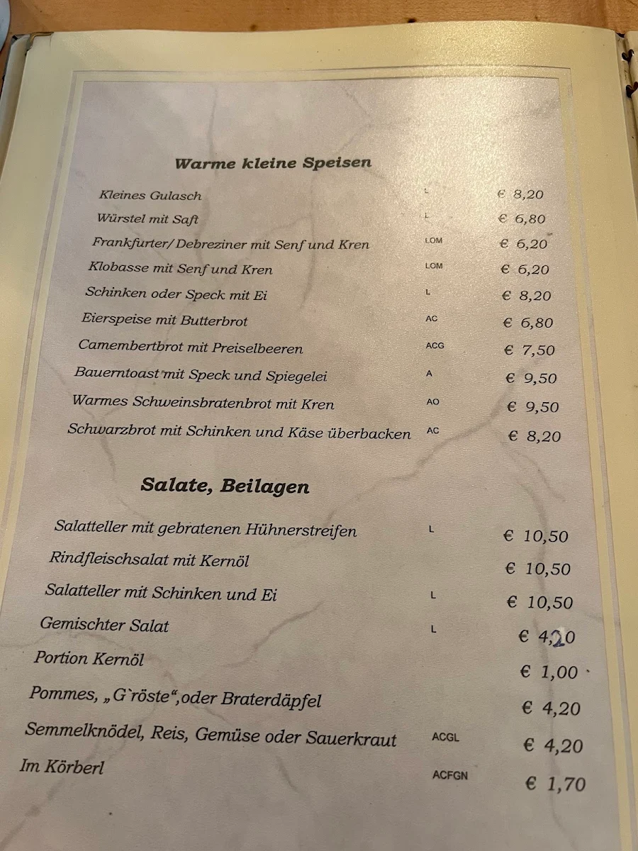 Speisekarte photo 8