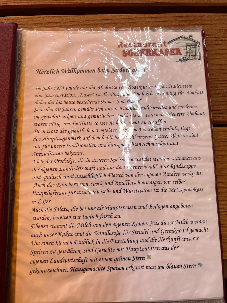 Speisekarte photo 5