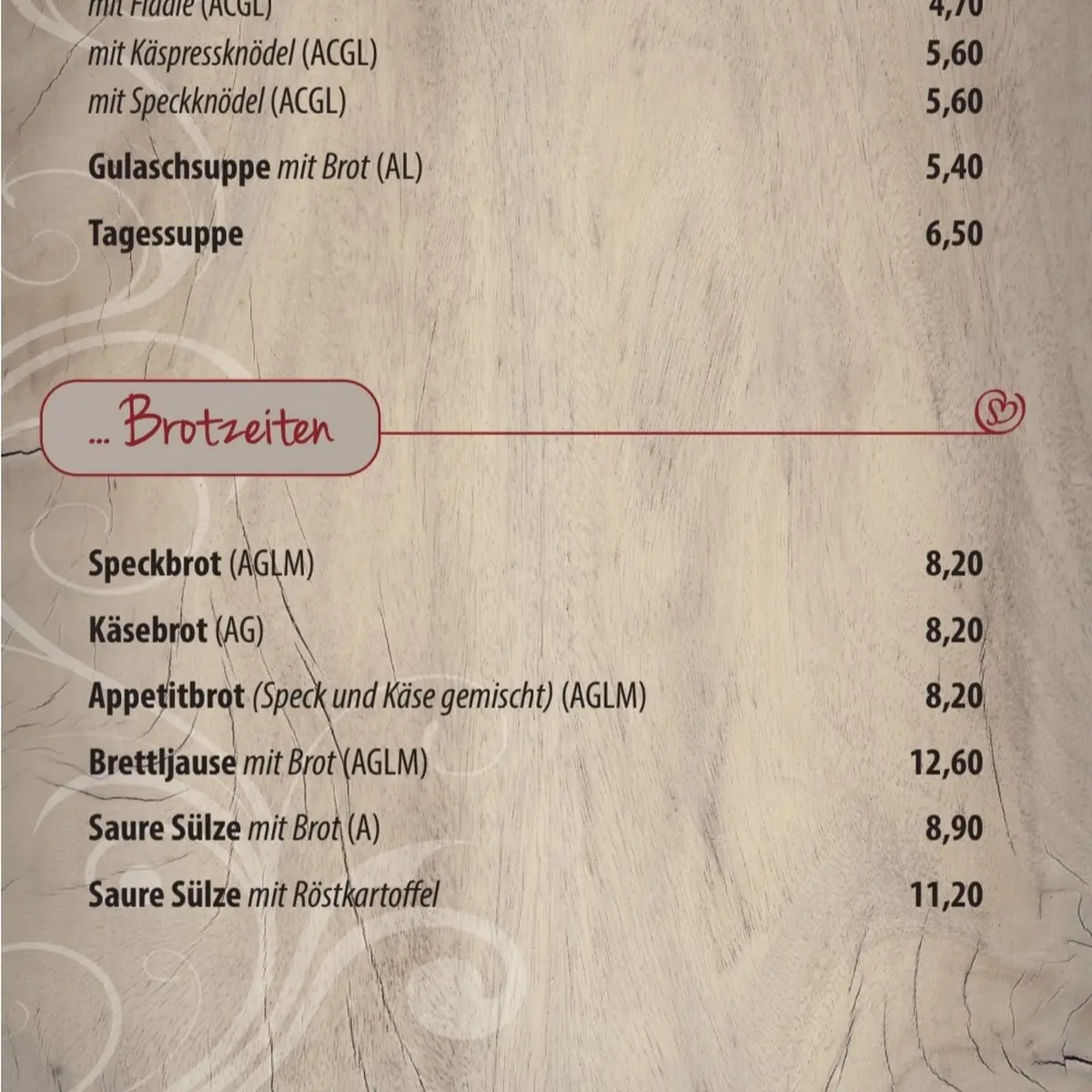 Speisekarte photo 7