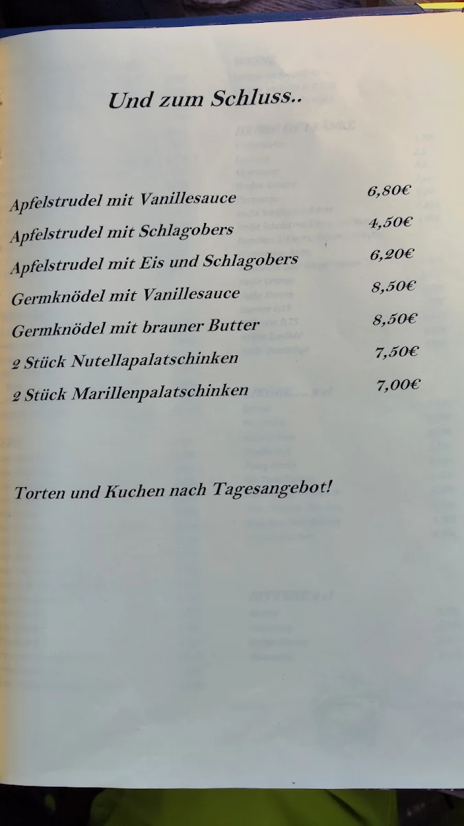 Speisekarte photo 6