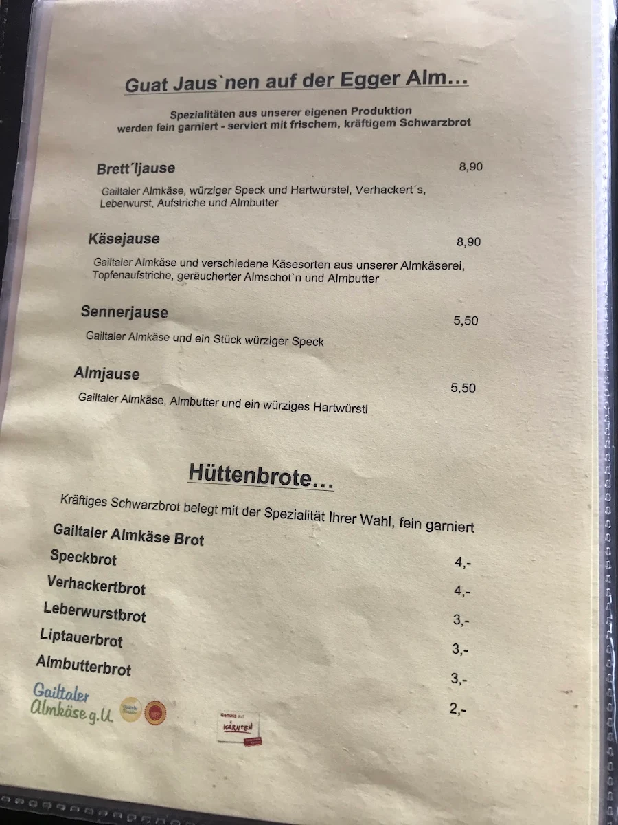 Speisekarte photo 4