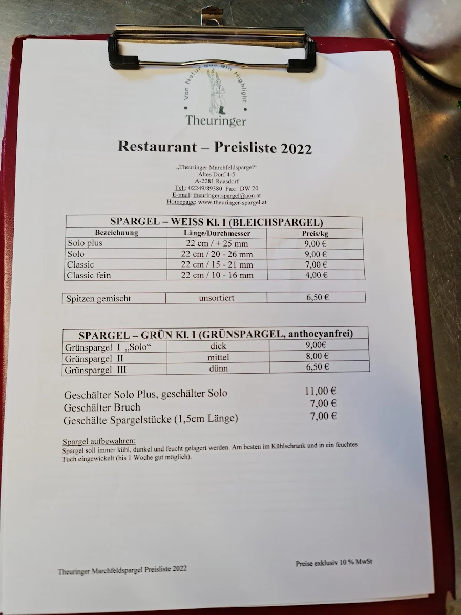 Speisekarte photo 6