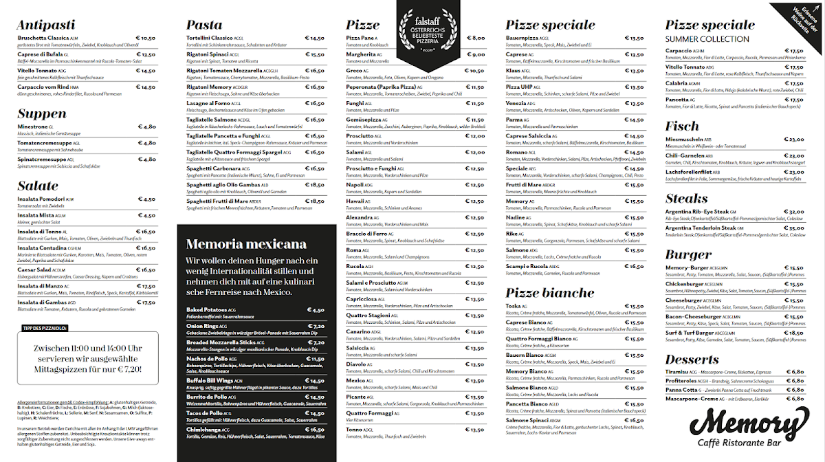 Speisekarte photo 1