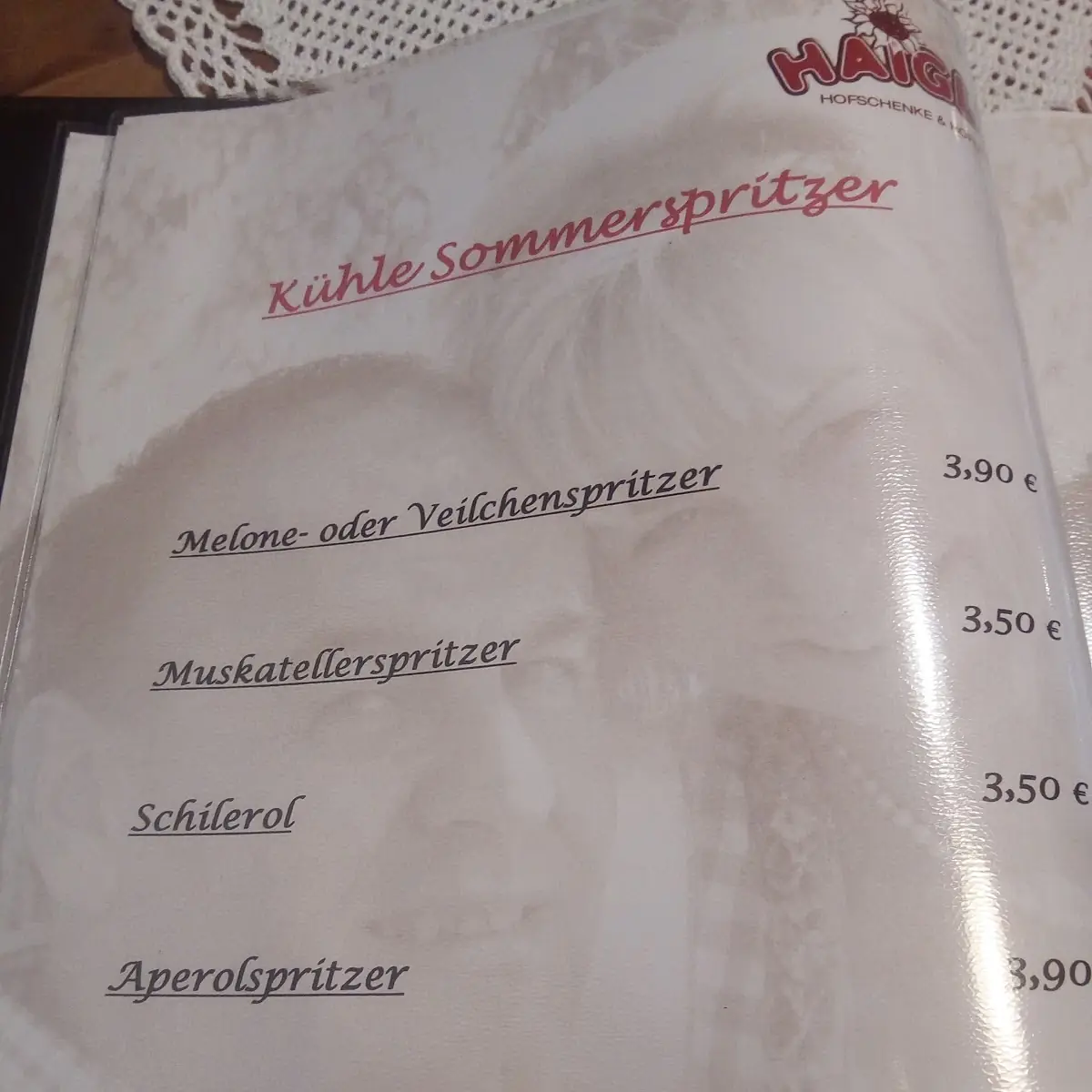 Speisekarte photo 3
