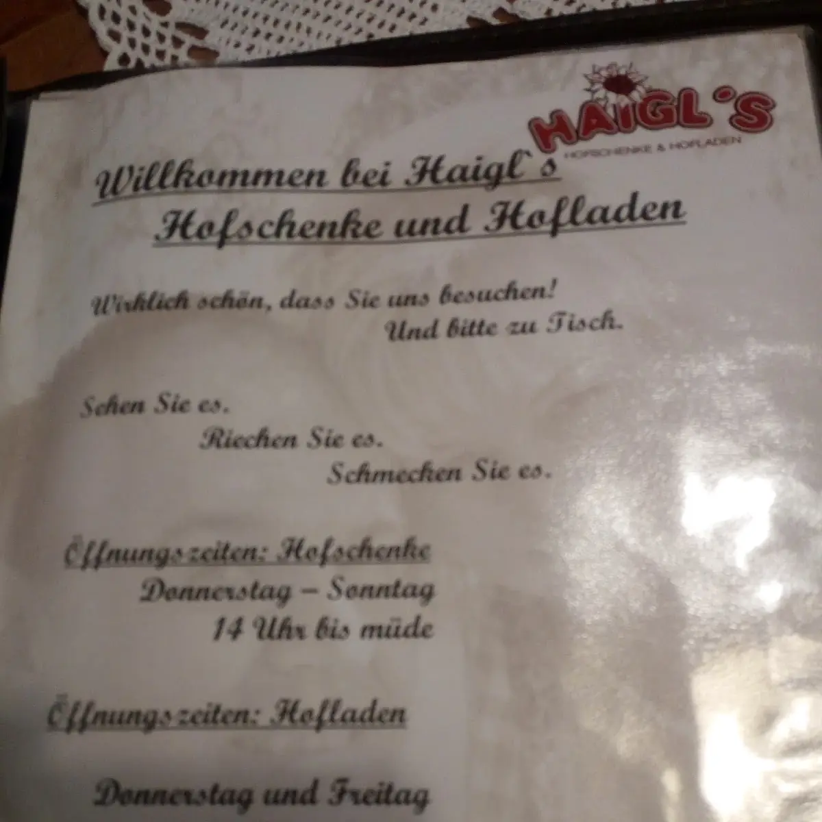 Speisekarte photo 6