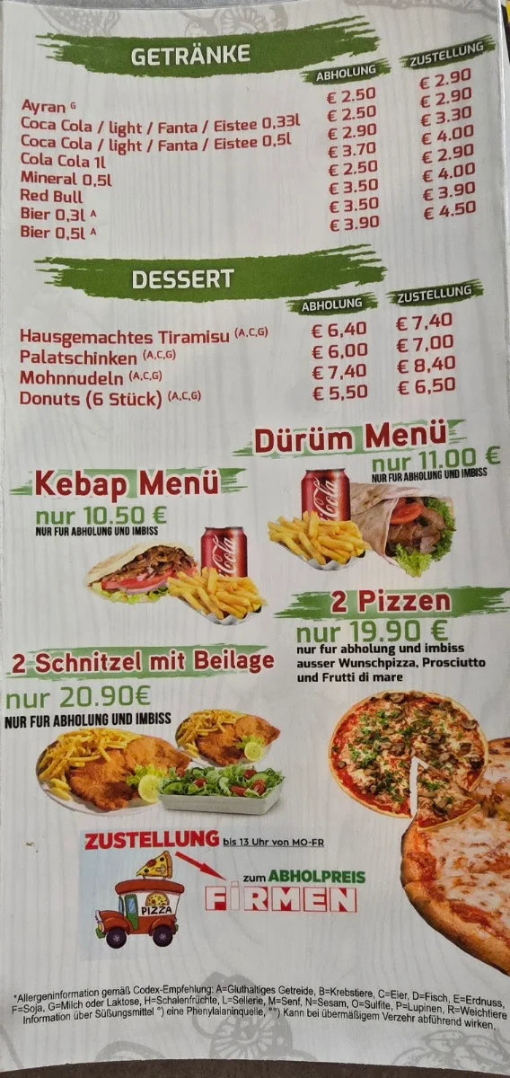 Speisekarte photo 1