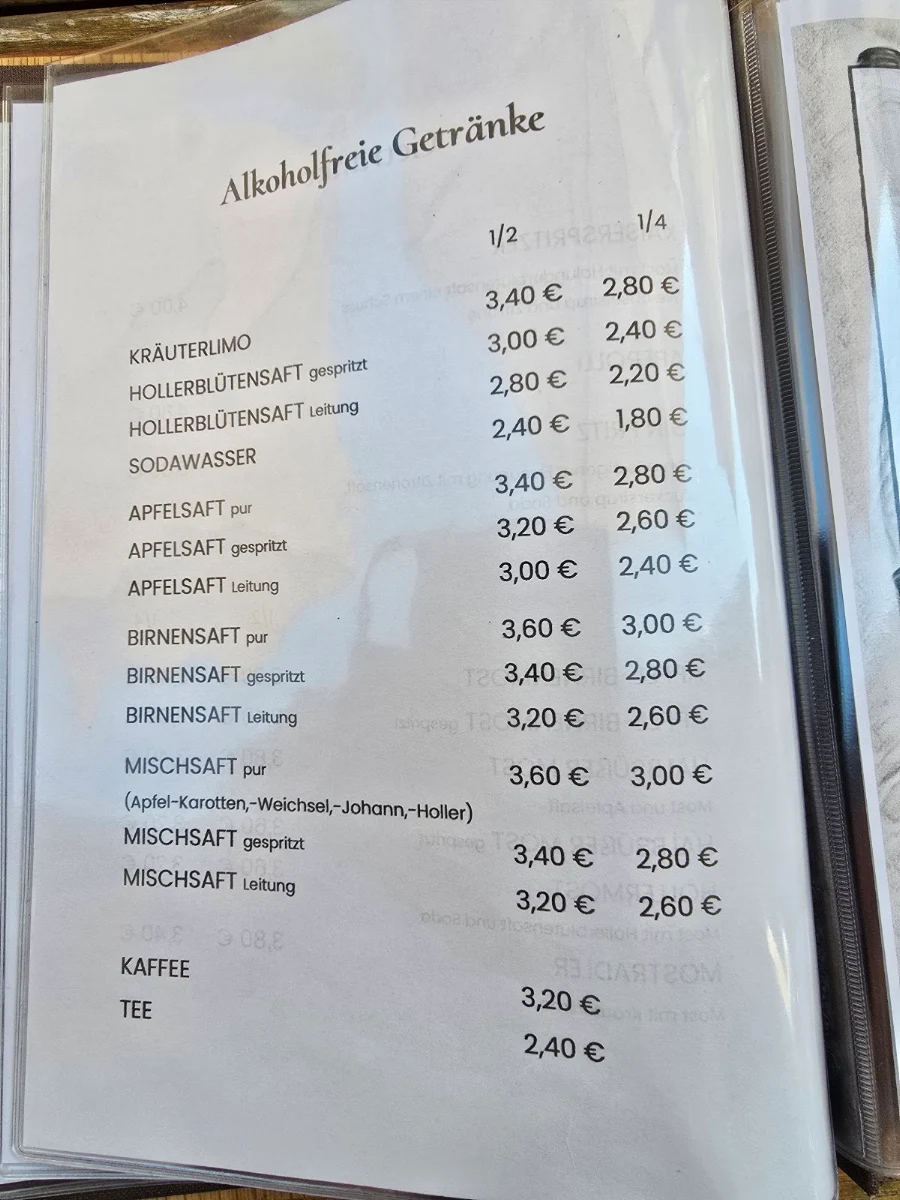 Speisekarte photo 1