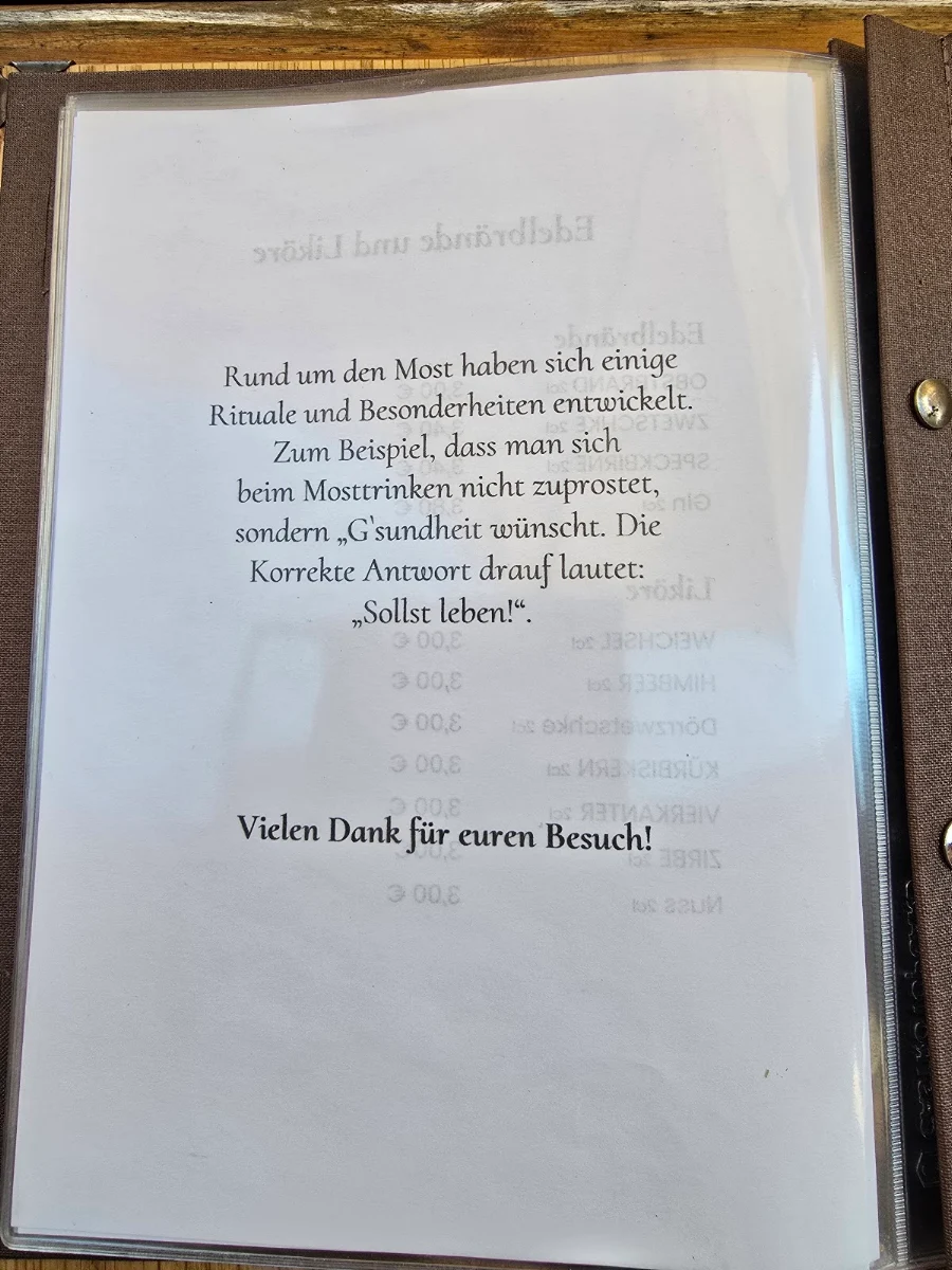 Speisekarte photo 6