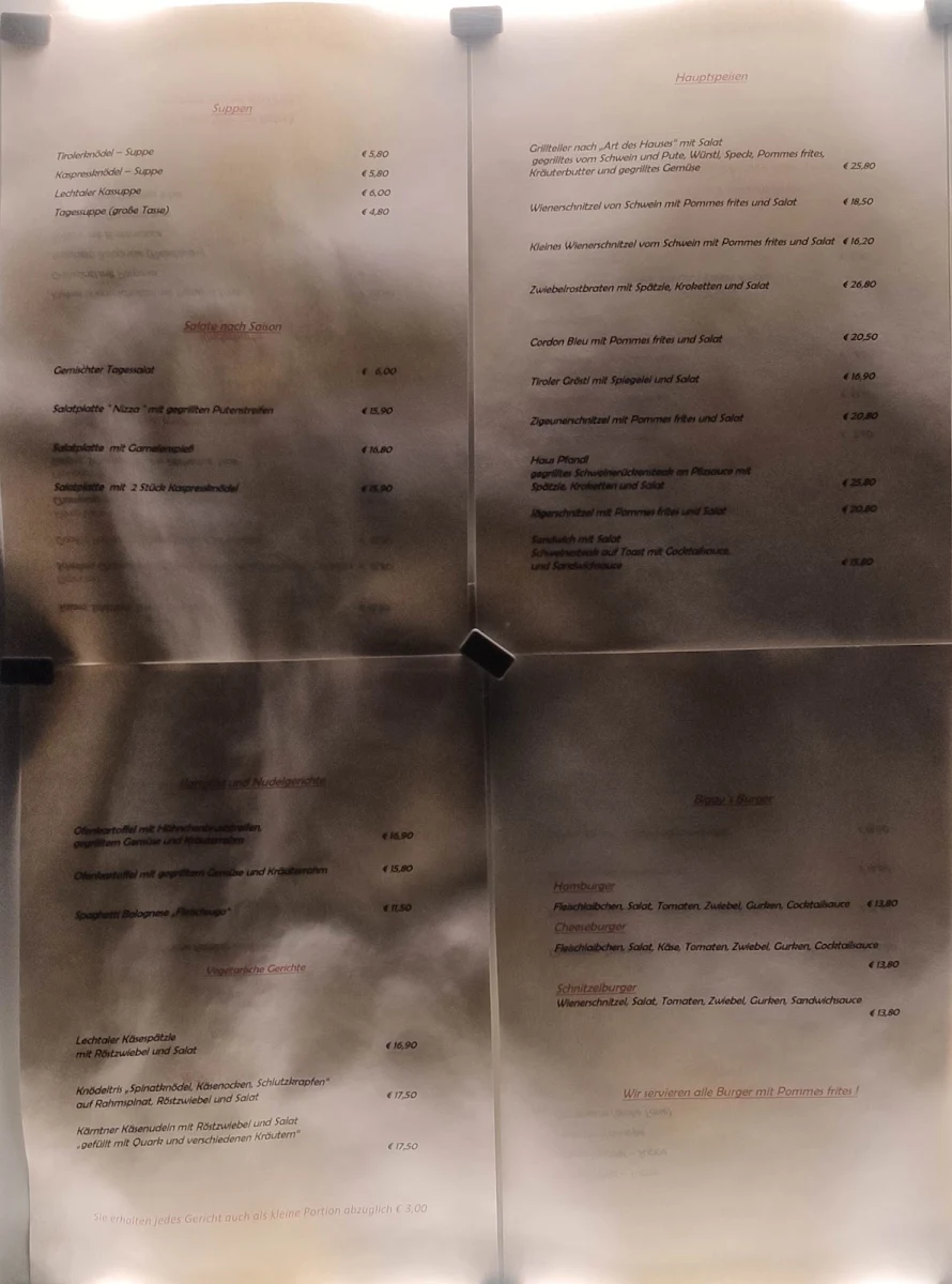 Speisekarte photo 1