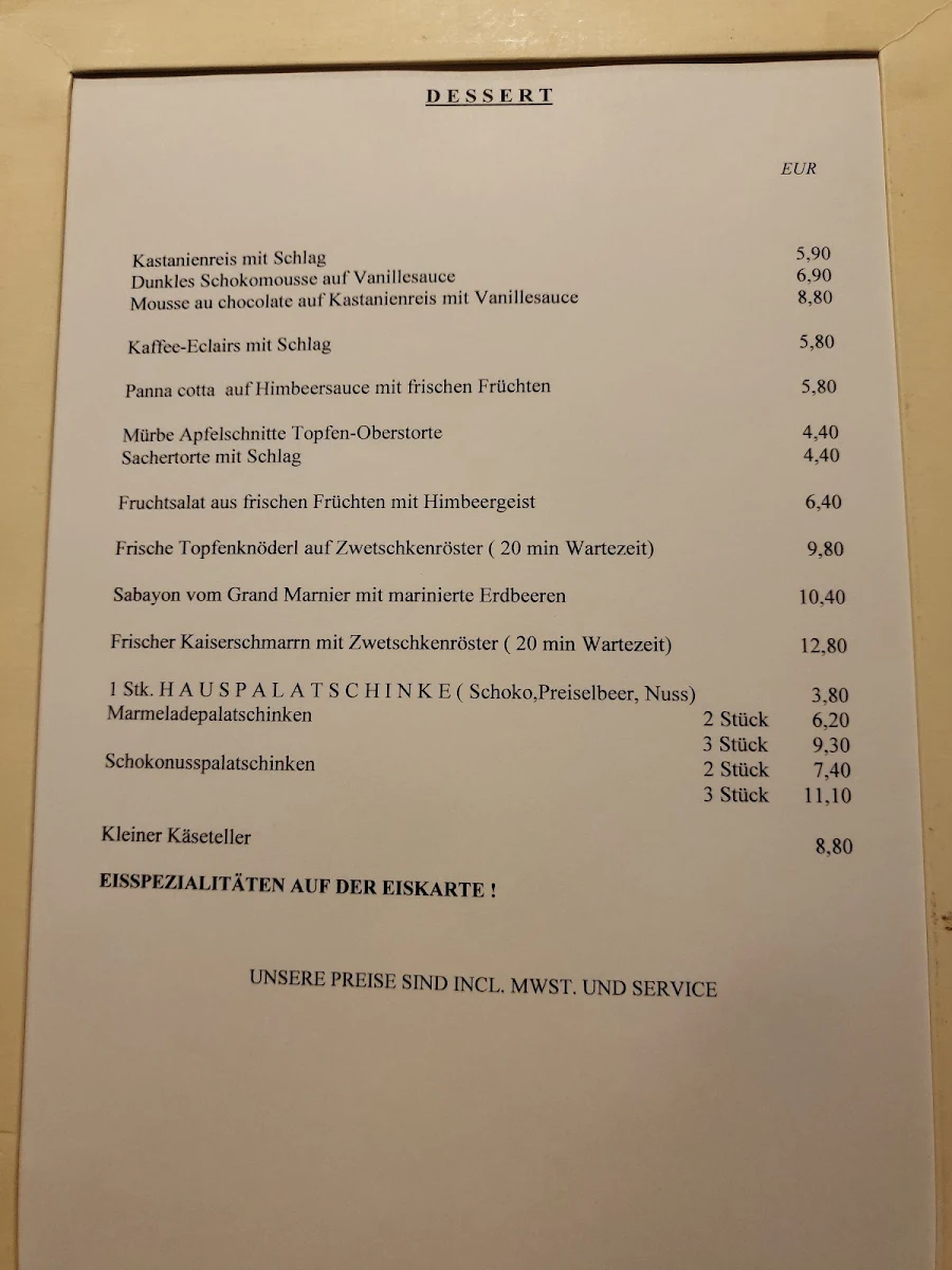 Speisekarte photo 3