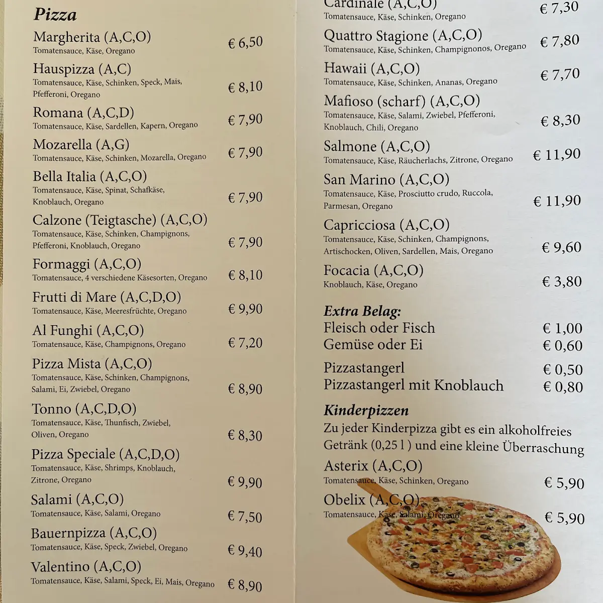 Speisekarte photo 9