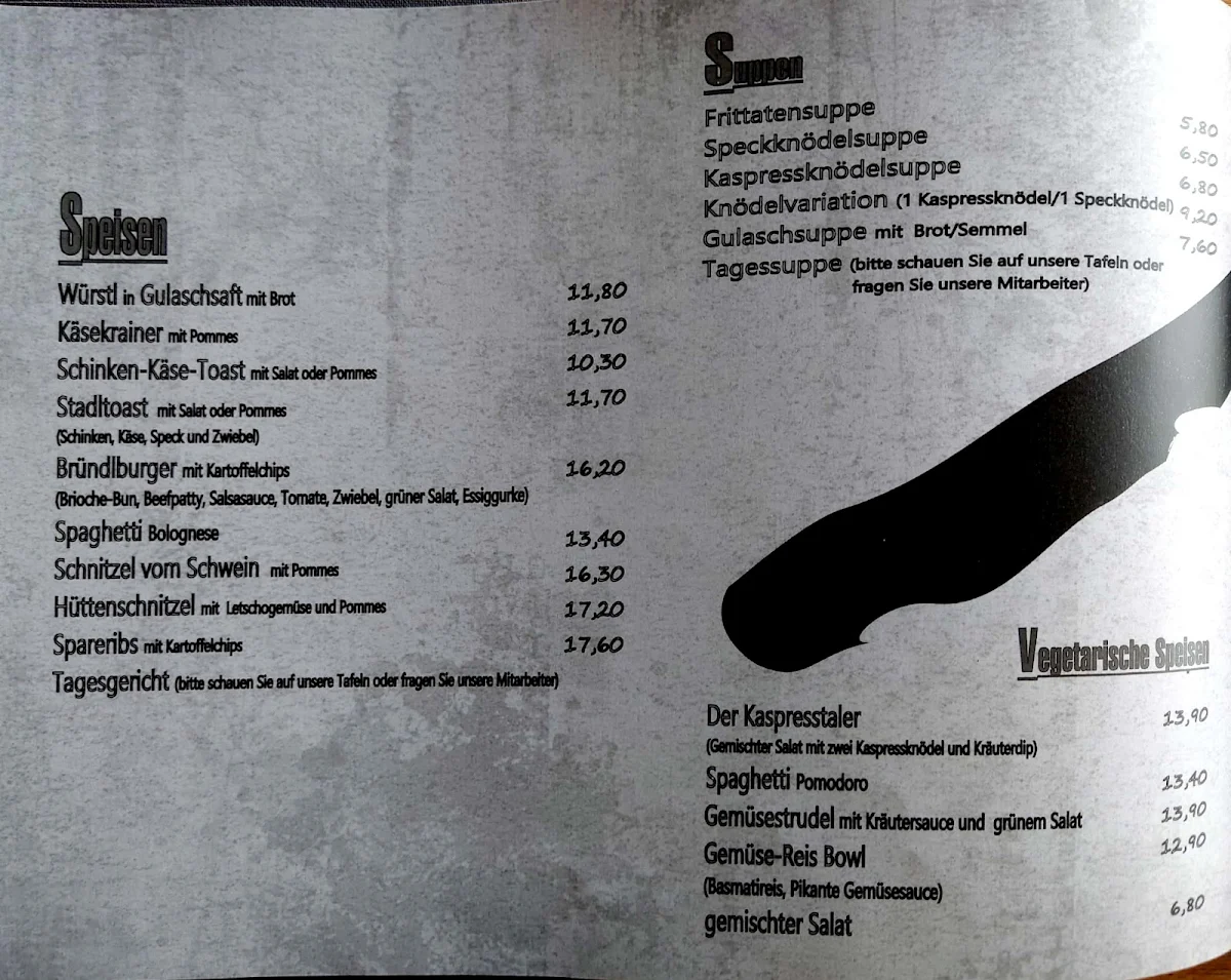 Speisekarte photo 3