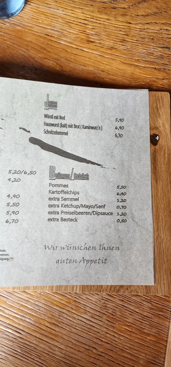 Speisekarte photo 6