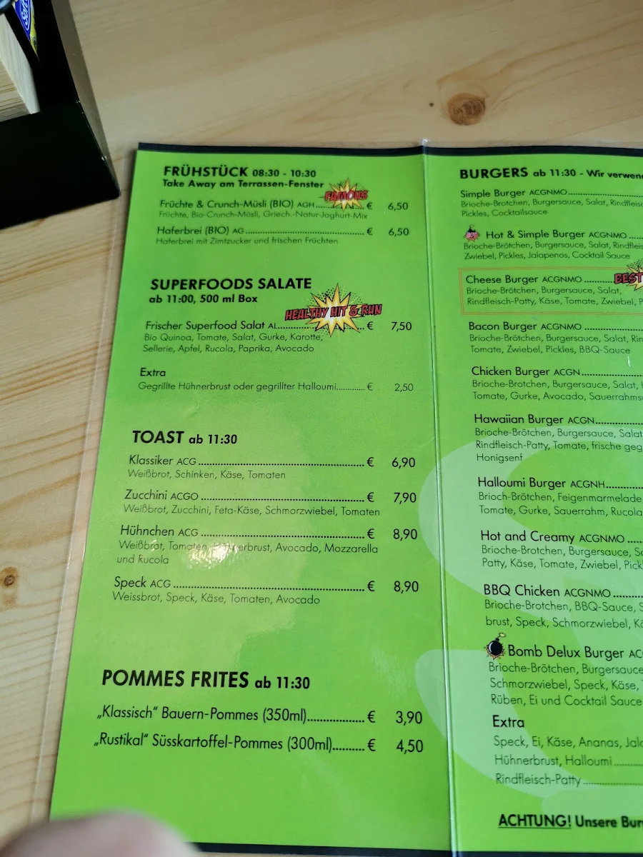 Speisekarte photo 10